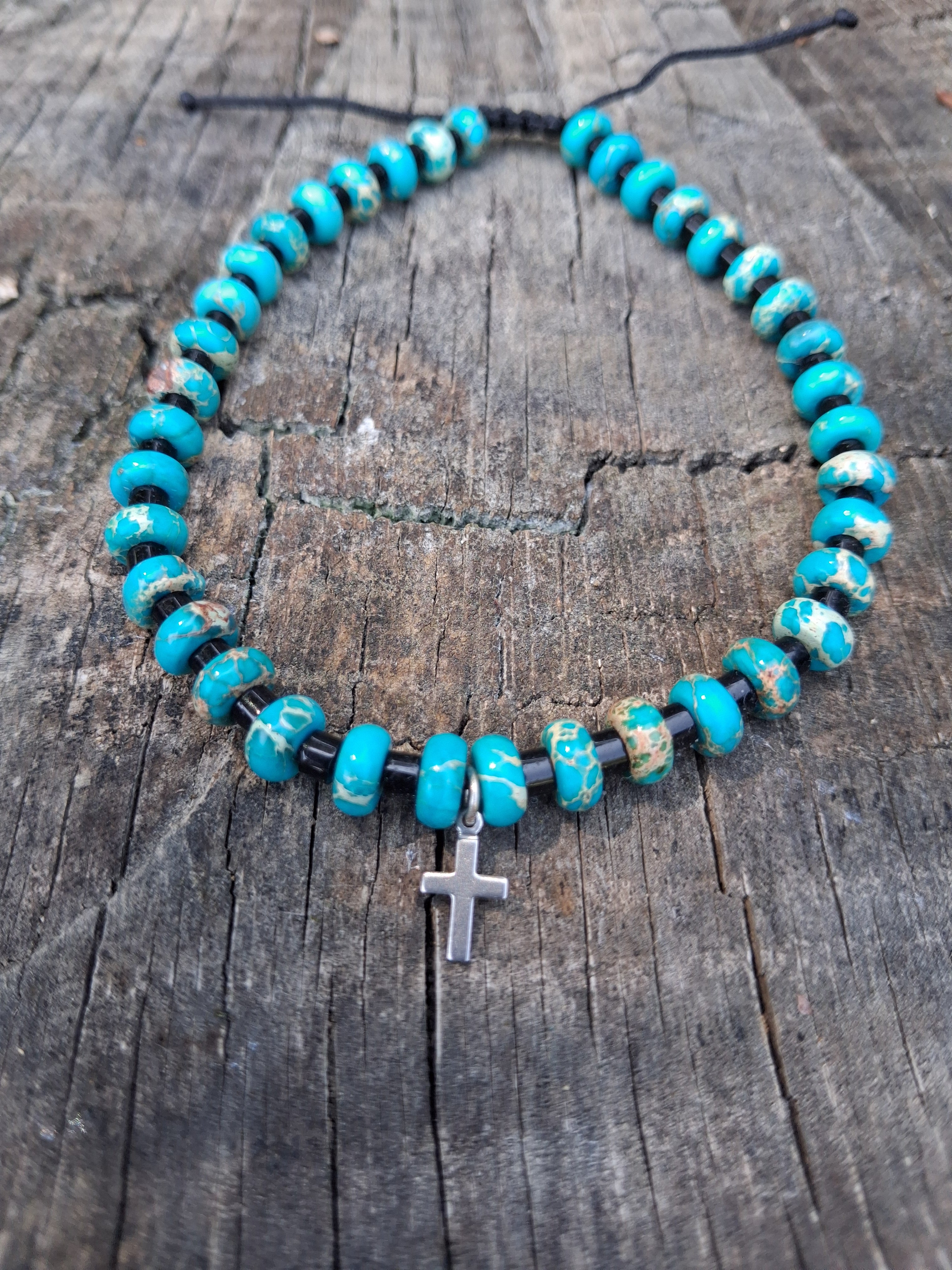 Bracelet homme croix