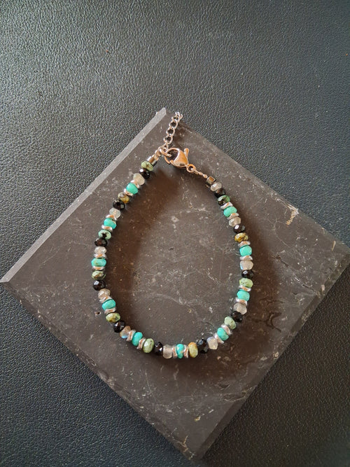 Bracelet Rhodes 15 – Perles et hématite