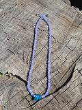 Collier Dalmates – Tanzanite & Apatite