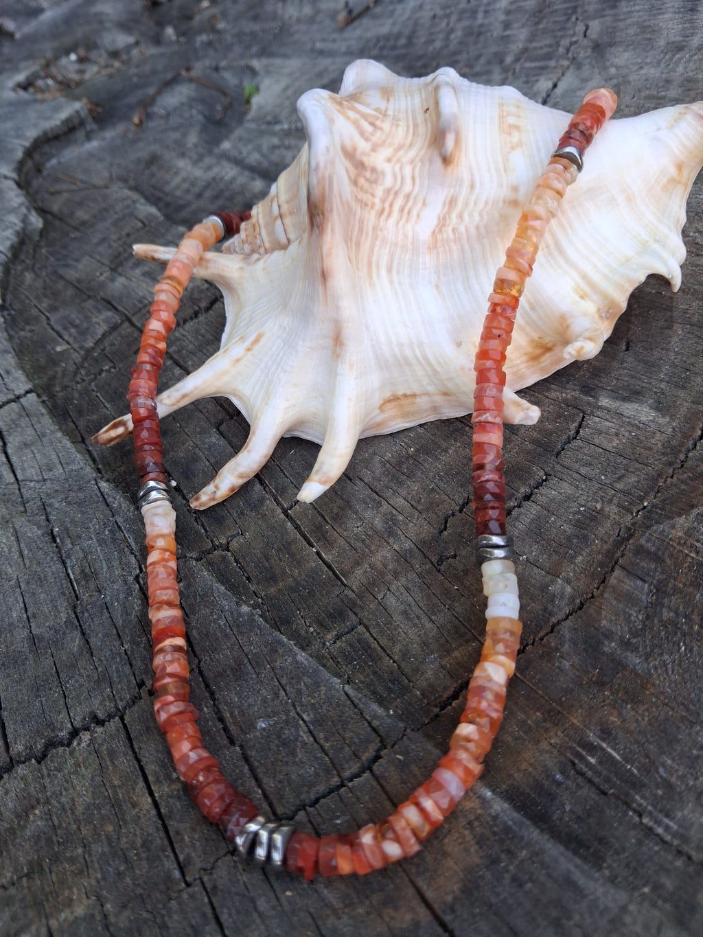 Collier Adélaïde – Opale de Feu