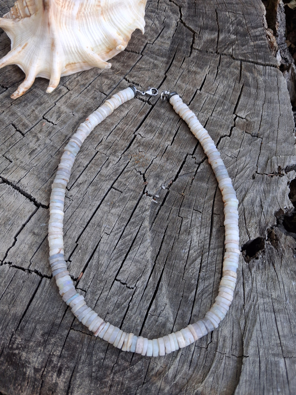 Collier Adélaïde – Opale d'Australie