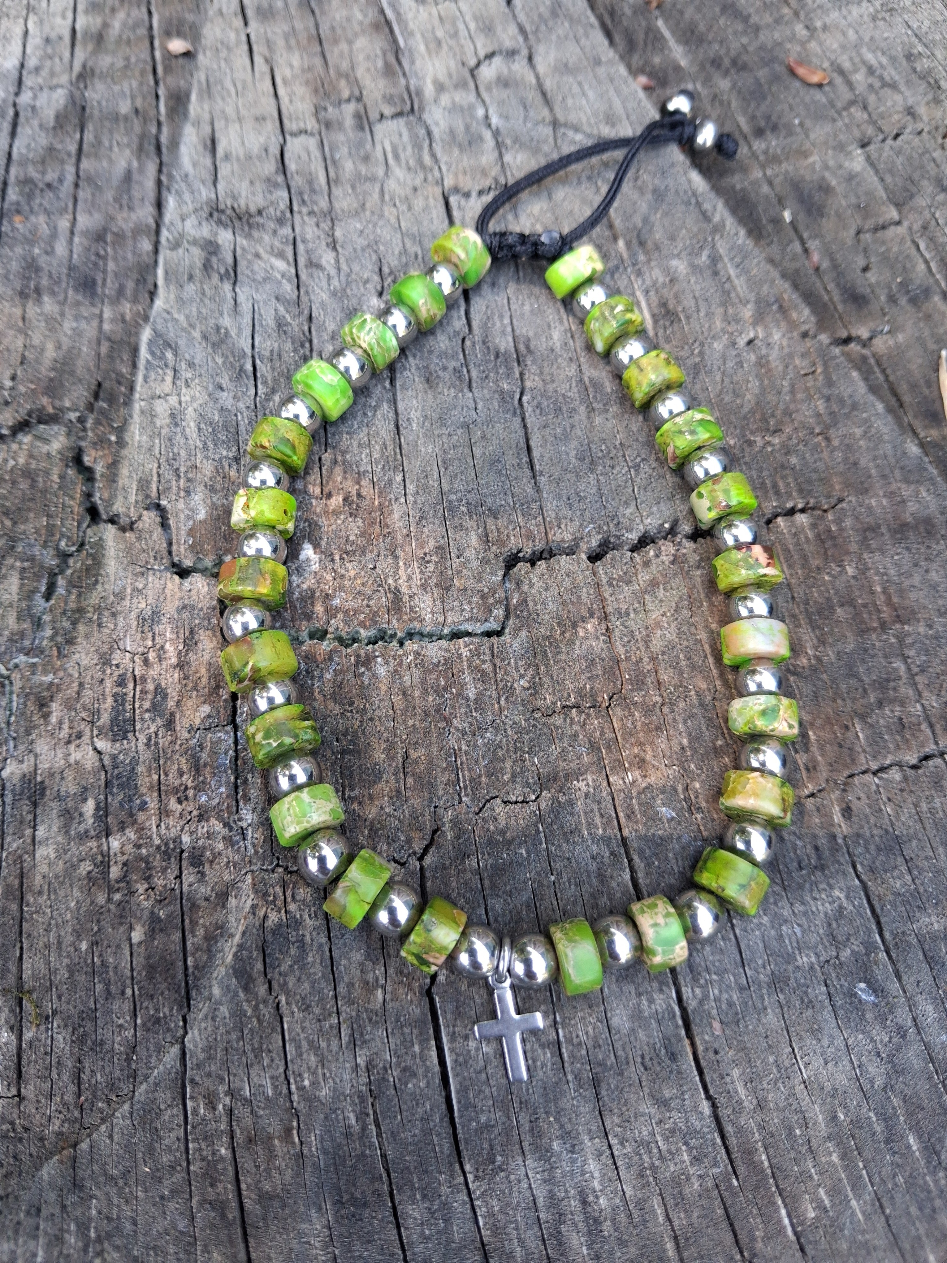 Bracelet homme croix 1