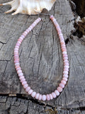 Collier Adélaïde – Opale Rose Naturelle