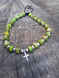 Bracelet homme croix 1