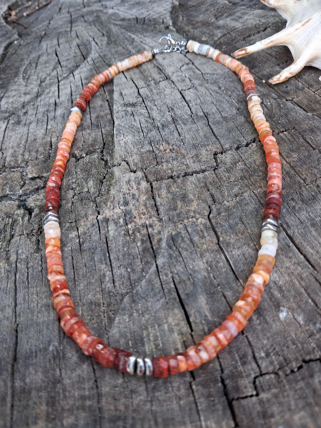 Collier Adélaïde – Opale de Feu